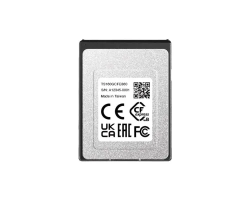 Карта пам'яті Transcend 160GB CFExpress Gen3x2 (TS160GCFE860)