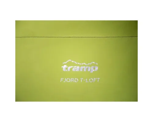 Спальний мішок Tramp Fjord Regular кокон правий green/grey 200/80-50 (UTRS-094R-R)