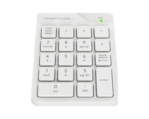 Клавіатура A4Tech FGK21C Wireless White (4711421994057)