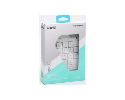 Клавиатура A4Tech FGK21C Wireless White (4711421994057)