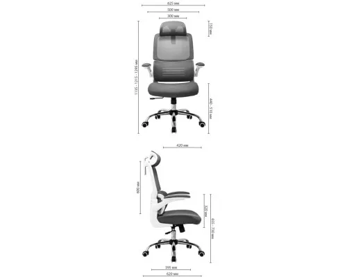 Офисное кресло Richman Скайлайн Хром M-1 (Tilt) Серый (R00000048369)