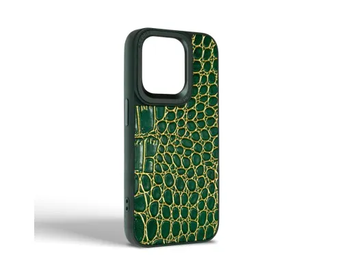 Чохол до мобільного телефона Harder Crocosaur Apple iPhone 15 Pro Green (ARM76702)