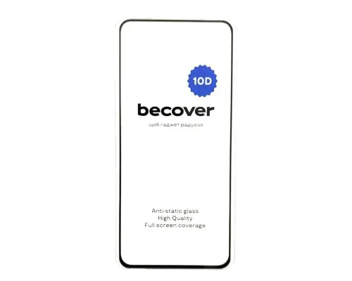 Скло захисне BeCover Realme 12 Plus 10D Black (712343)