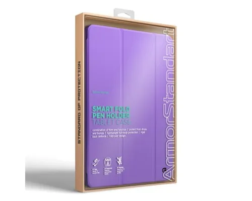 Чохол до планшета Armorstandart Smart Fold Pen Apple iPad Pro 13 (2024) Light Purple (ARM78141)