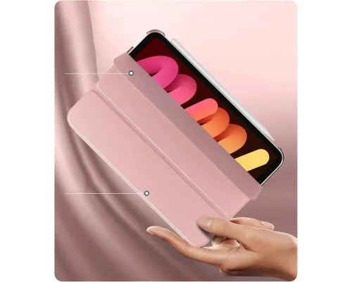 Чохол до планшета BeCover Tri Fold Hard Apple iPad Mini 7 2024 Rose Gold (712456)