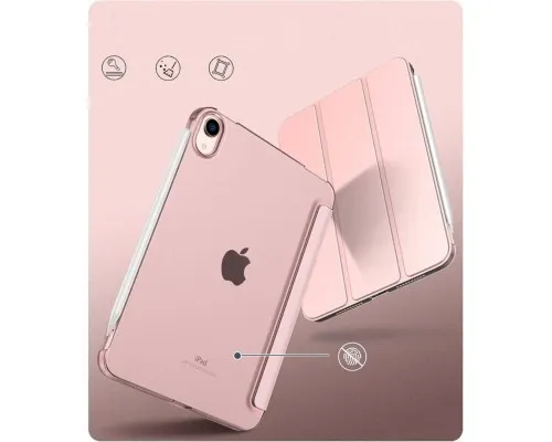 Чохол до планшета BeCover Tri Fold Hard Apple iPad Mini 7 2024 Rose Gold (712456)