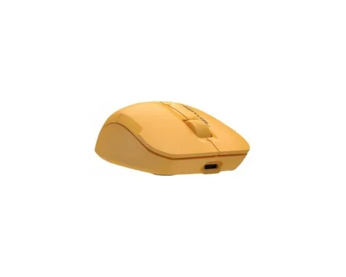 Мишка A4Tech FG15CS Air2 Wireless Yellow (4711421001236)