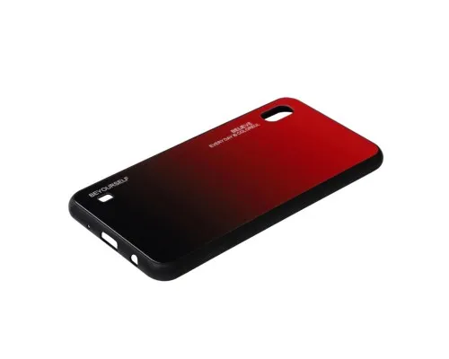 Чохол до мобільного телефона BeCover Gradient Glass Galaxy M20 SM-M205 Red-Black (703568)