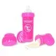 Бутылочка для кормления Twistshake антиколиковая 260 мл, розовая (24852)