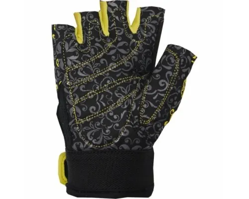 Перчатки для фитнеса Power System Classy Woman PS-2910 S Yellow (PS_2910_S_Black/Yellow)