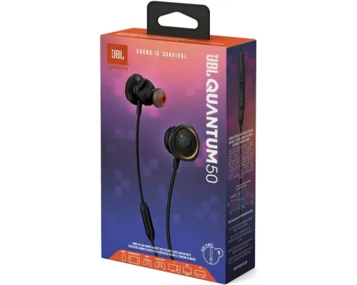 Навушники JBL Quantum 50 Black (JBLQUANTUM50BLK)