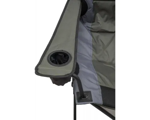 Крісло складане NeRest NR-34 Турист Grey/Khaki (4820211100506HAKIG)