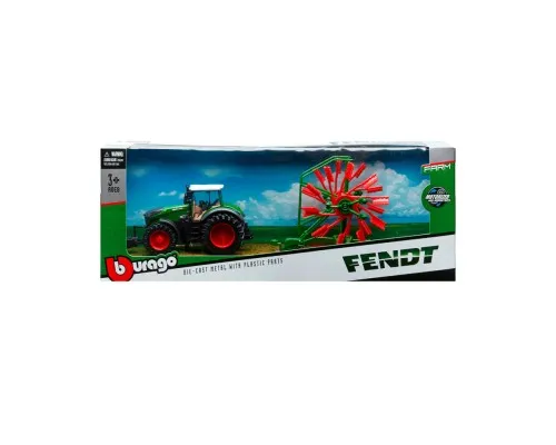 Спецтехніка Bburago Трактор Fendt 1050 Vario 10 см (18-31665)