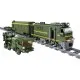 Конструктор ZIPP Toys Поезд DF2159 с рельсами, зеленый на радиоуправлении (98252)