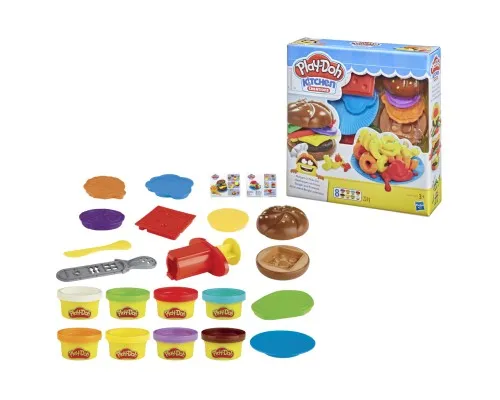 Набір для творчості Hasbro Play-Doh Забавні закуски з пластиліном (E5112)