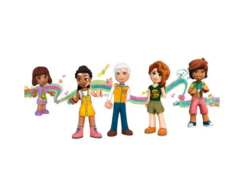 Конструктор LEGO Friends Крамниця органічних продуктів 830 деталей (41729)