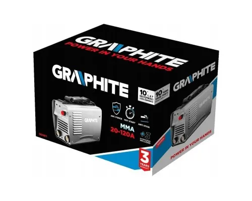 Сварочный аппарат Graphite IGBT, 230В, 200А (56H813)
