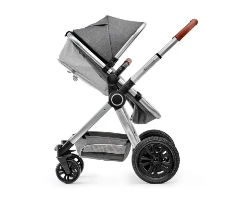 Коляска Kinderkraft 3 в 1 Veo Gray (KKWVEOGRY30000) (5902533910656)