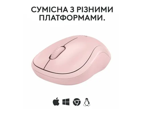 Мишка Logitech M240 Silent Bluetooth Rose (910-007121)