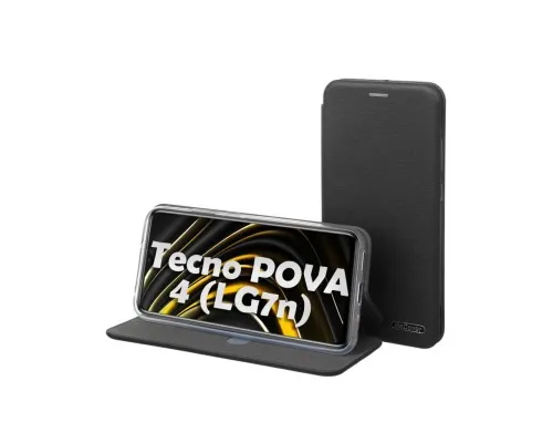 Чохол до мобільного телефона BeCover Exclusive Tecno POVA 4 (LG7n) Black (709045)