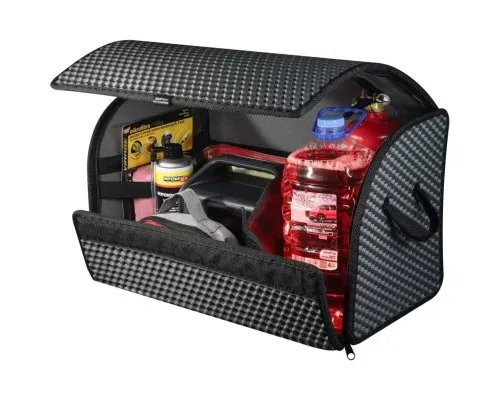 Сумка-органайзер EVAtech M-PRO 32x50x30 см. Ромб сірий з чорним кантом (BS13642OM3RGB)