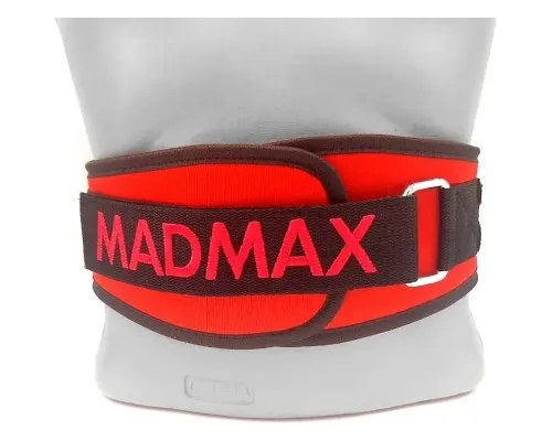 Атлетичний пояс MadMax MFB-421 Simply the Best неопреновий Red XXL (MFB-421-RED_XXL)