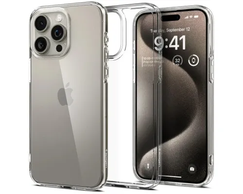 Чехол для мобильного телефона Spigen Apple iPhone 15 Pro Max Ultra Hybrid Crystal Clear (ACS06565)