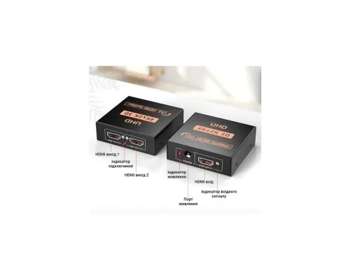 Розгалужувач Dynamode HDMI Splitter 1x2