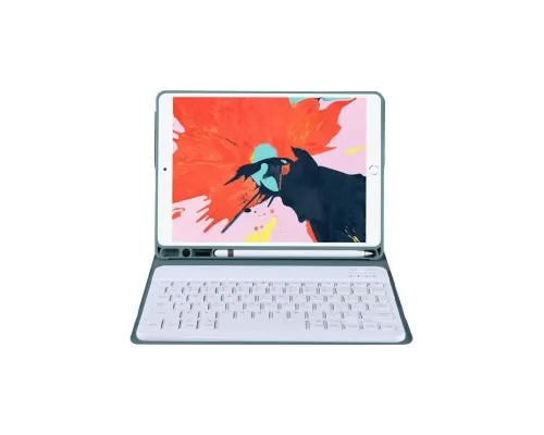 Чохол до планшета BeCover with Keyboard Apple iPad 10.2 2019/2020/2021 Dark Green (709676)