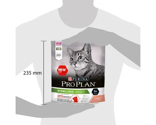 Сухий корм для кішок Purina Pro Plan Sterilised з лососем 400 г (7613036544832)