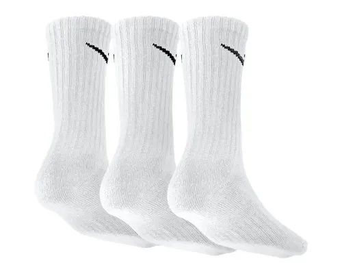 Шкарпетки Nike U NK V CUSH CREW - 3PR VALUE SX4508-101 46-50 3 пари Білі (685068095443)