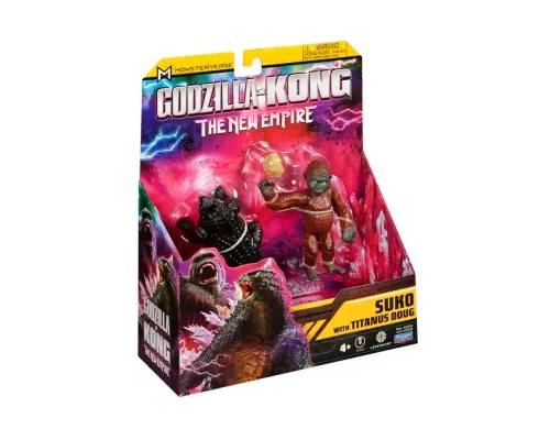 Фігурка Godzilla vs. Kong набір - Зуко з Дагом 9 см (35208)