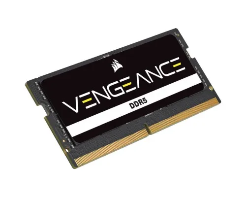 Модуль пам'яті для ноутбука SoDIMM DDR5 16GB (2x8GB) 4800 MHz Vengeance Corsair (CMSX16GX5M2A4800C40)