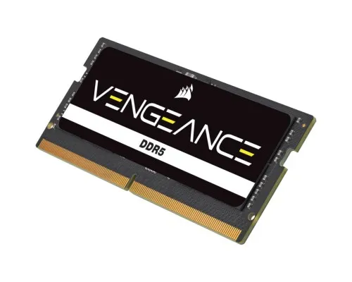 Модуль памяти для ноутбука SoDIMM DDR5 16GB (2x8GB) 4800 MHz Vengeance Corsair (CMSX16GX5M2A4800C40)