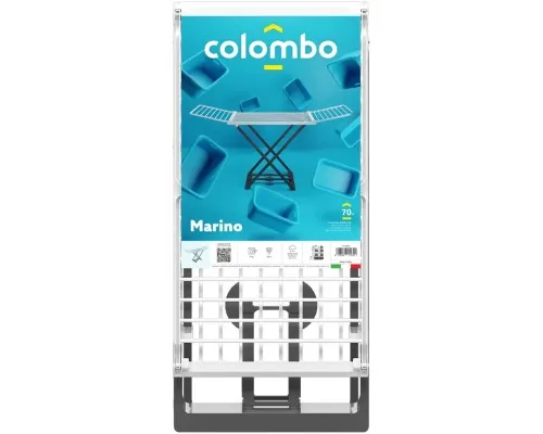 Сушарка для білизни Colombo Marino White/Grey Підлогова 20 м (ST987B) (930502)