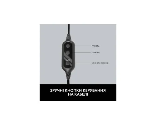 Навушники Logitech PC 960 Stereo Headset USB (981-000100)