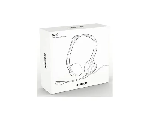 Навушники Logitech PC 960 Stereo Headset USB (981-000100)