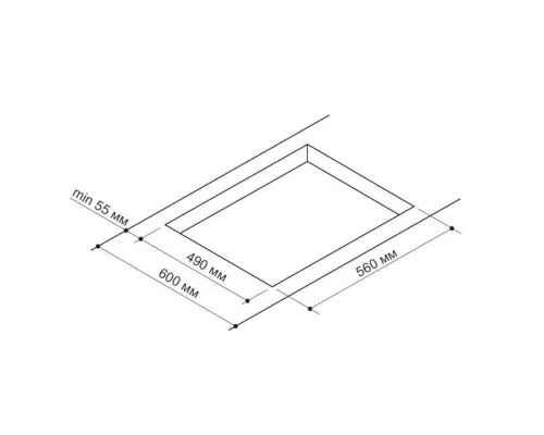 Варочная поверхность Pyramida PFG 647 WHITE LUXE