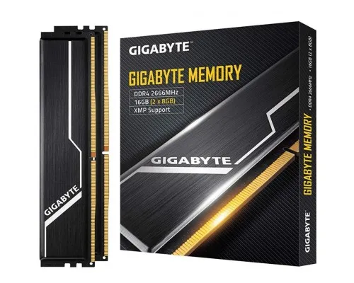 Модуль пам'яті для комп'ютера DDR4 16GB (2x8GB) 2666 MHz Timing GIGABYTE (GP-GR26C16S8K2HU416)