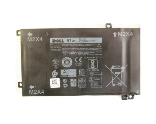 Акумулятор до ноутбука Dell XPS 15-9560 (long) 6GTPY, 97Wh (8083mAh), 6cell, 11.4V (A47391)