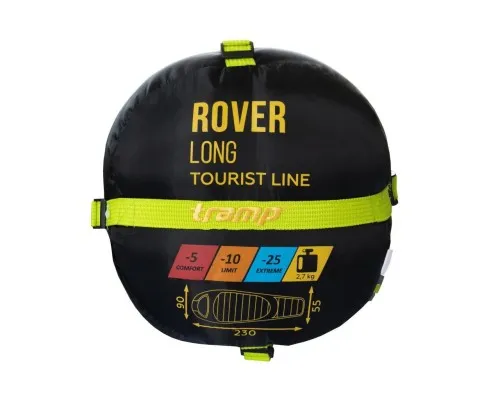 Спальный мешок Tramp Rover Long Olive/Grey L (UTRS-050L-L)