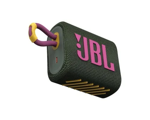 Акустична система JBL Go 3 Green (JBLGO3GRN)