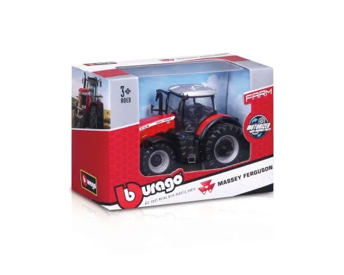 Спецтехніка Bburago Трактор Massey Ferguson 8740S 10 см (18-31613)