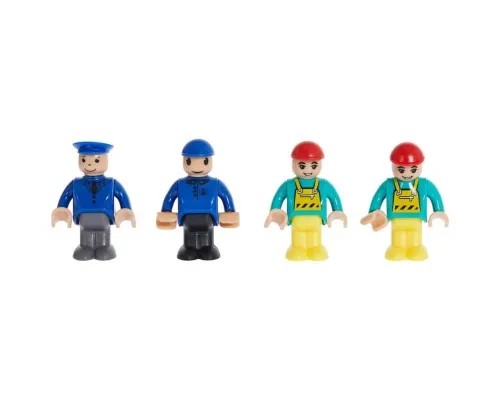 Конструктор ZIPP Toys Потяг DF5 1391 з рельсами, червоний (98219)