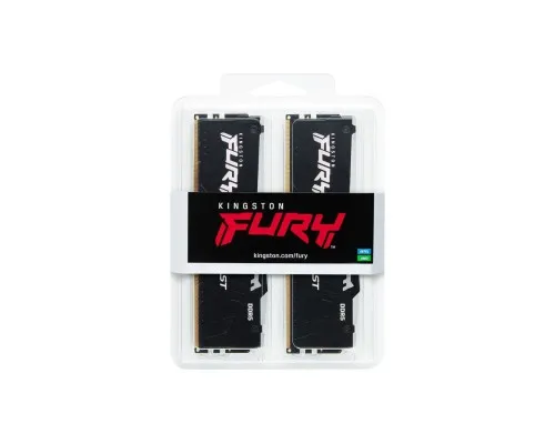 Модуль памяти для компьютера DDR5 32GB 5200 MHz Beast RGB Kingston Fury (ex.HyperX) (KF552C40BBA-32)
