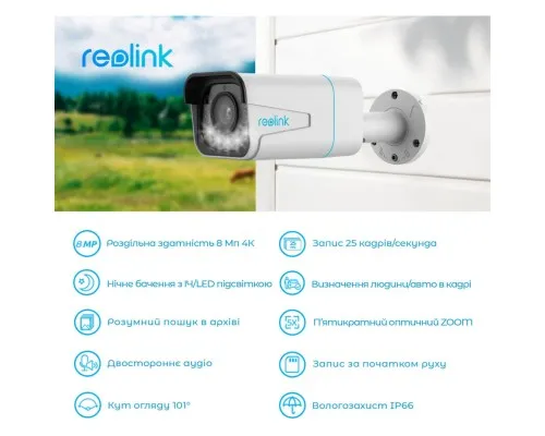 Камера видеонаблюдения Reolink RLC-811A
