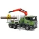 Спецтехника Bruder лесовоз Scania с краном и брёвнами 1:16 (03524)