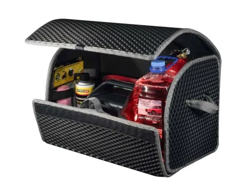 Сумка-органайзер EVAtech M-PRO 32x50x30 см. Ромб чорний з сірим кантом (BS13642OM3RBG)