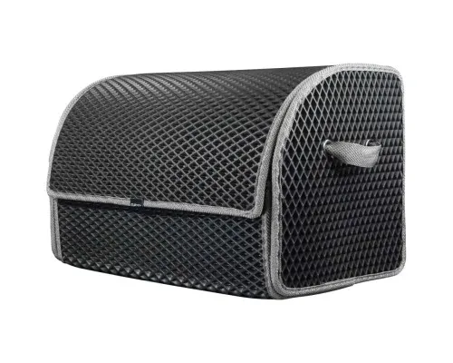 Сумка-органайзер EVAtech M-PRO 32x50x30 см. Ромб чорний з сірим кантом (BS13642OM3RBG)