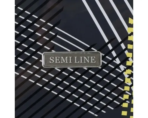 Чемодан Semi Line Pattern 24 M Back (T5651-2)